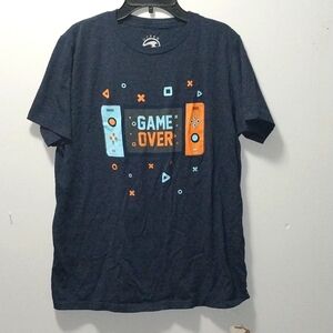 Ocean Current Game Over short sleeve tee shirt X-Large